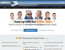 Tablet Screenshot of betsheet.com